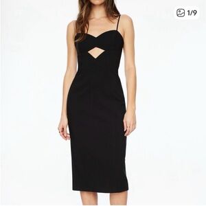 Dynamite Black Dress with cut out.